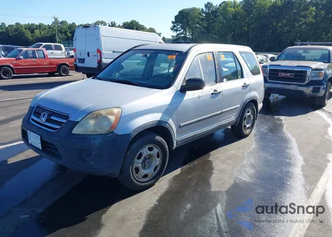 2005 Honda Cr-V Lx z USA, uszkodzony, nr VIN SHSRD68575U307276